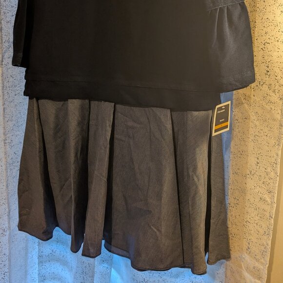 NWT V by Violet Weekend Tunic Navy Blue Preppy Sweater Dress Size S - Picture 3 of 11